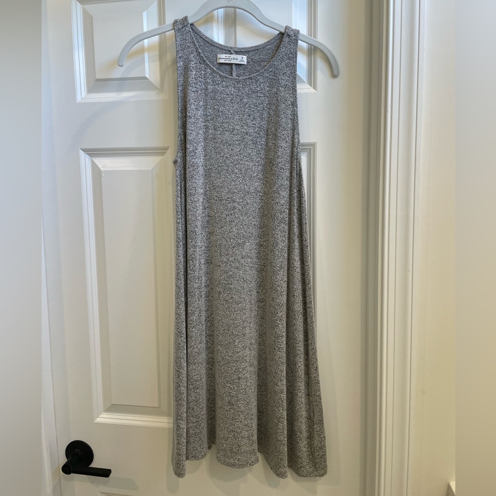Heather Grey Abercrombie & Fitch Dress